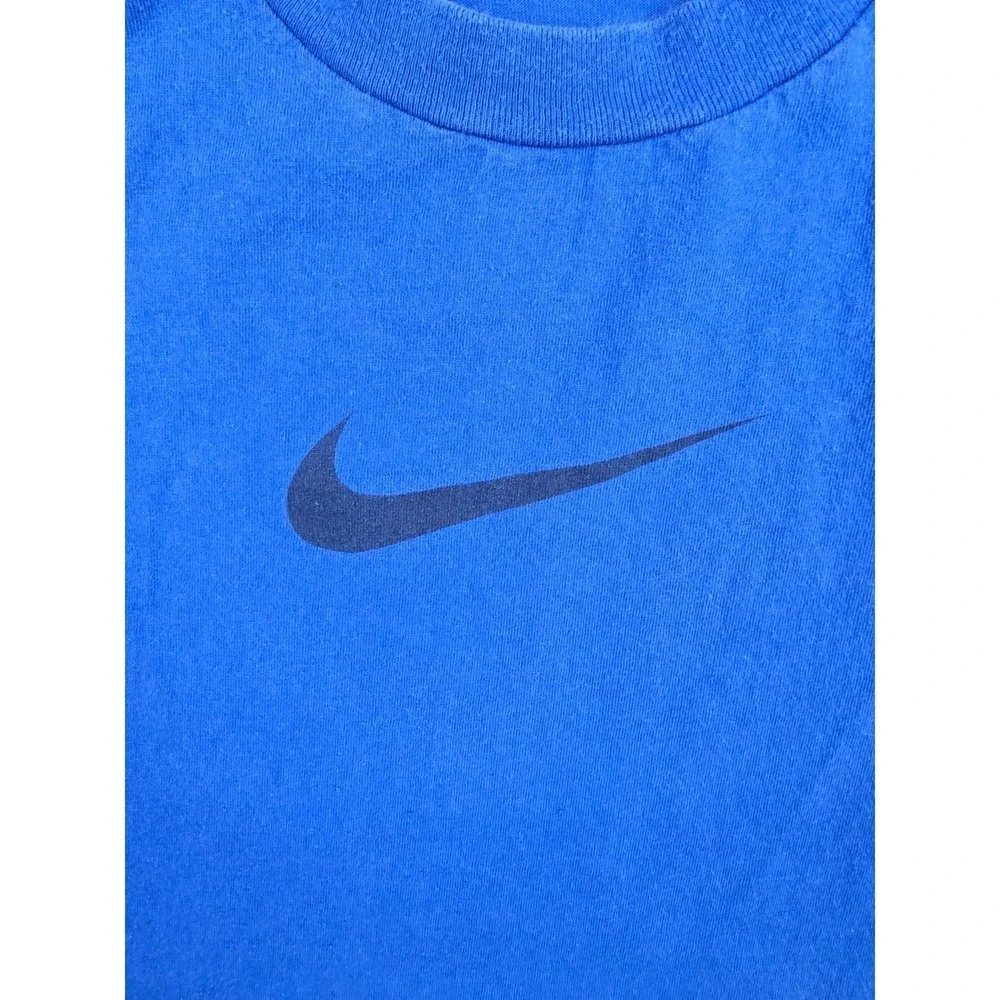 Nike Y2k Grey‎ Tag Center Swoosh Shirt